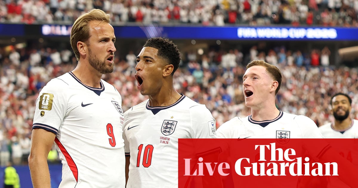 England v Croatia: World Cup 2026 – live