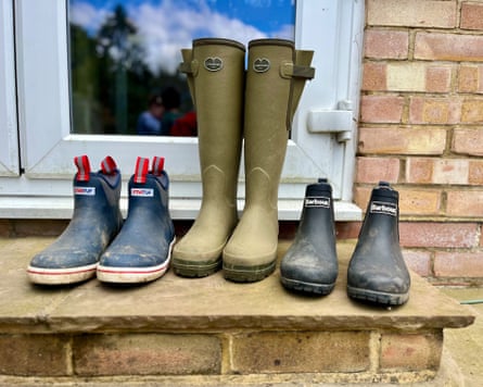 XTRATUF 6-inch ankle deck boots, Le Chameau Vierzonord and Barbour Women’s Wilton.