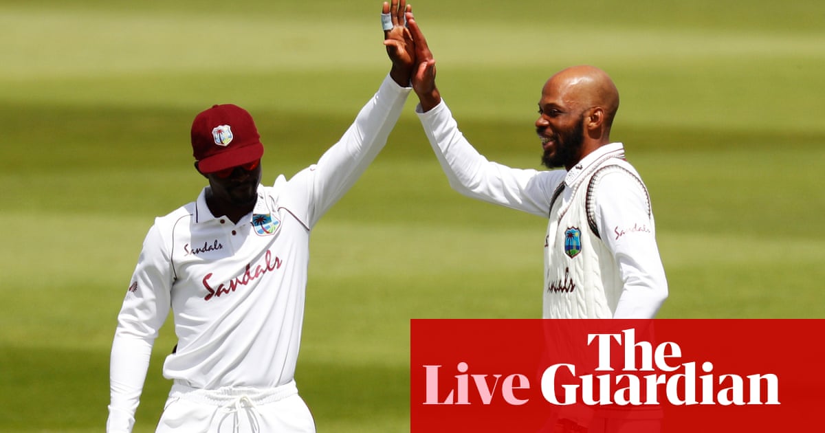 England v West Indies: first Test, day four – live!