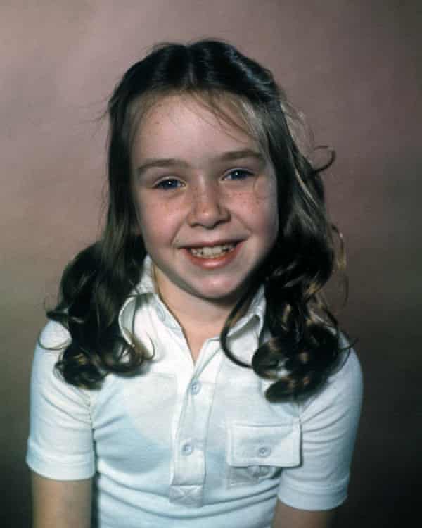 Susan Tully aged 10, in 1978.