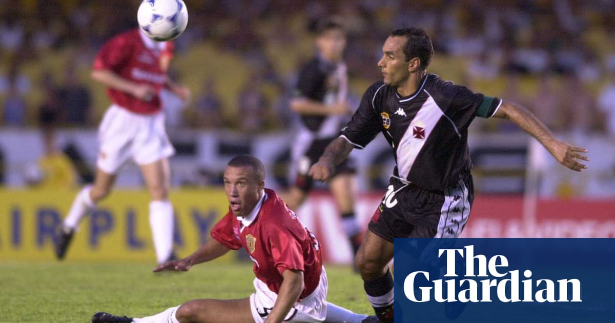 Golden Goal Edmundo For Vasco Da Gama V Manchester United 2000 Football The Guardian