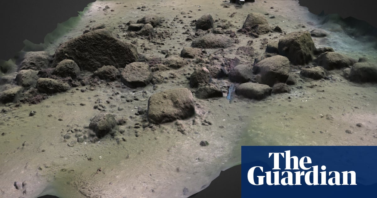 Stone age wall discovered at backside of Baltic Sea ‘could also be Europe’s oldest megastructure’