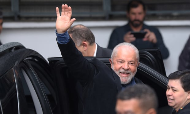 Brazil election: ex-president Luiz Inácio Lula da Silva wins vote but not outright victory | Brazil | The Guardian