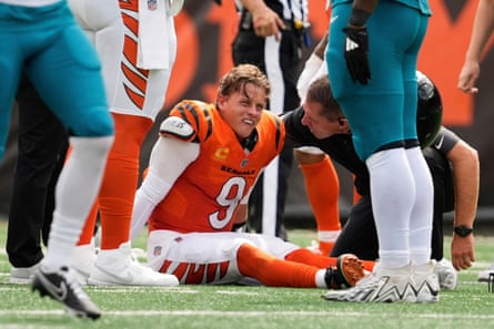 The Bengals are 2-0 but Joe Burrow near nan crippled early.