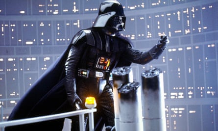 David Prowse as Darth Vader in The Empire Strikes Back, 1980.