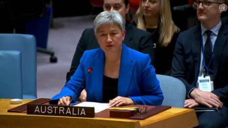 ‘Clear timeline’ for Palestinian statehood wanted: Penny Wong escalates language in UN speech