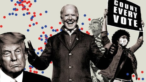 The path to Joe Biden’s victory: five days in five minutes - video highlights