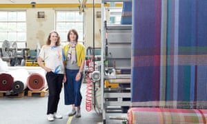 Emma Sewell and Harriet Wallace-Jones at the mill in Lancashire.