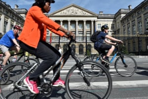 More than 30 cities and towns across Belgium are also observing this Sunday without cars.