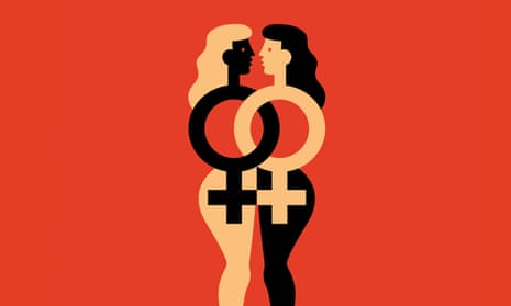 Illustration for feature on lesbian sex