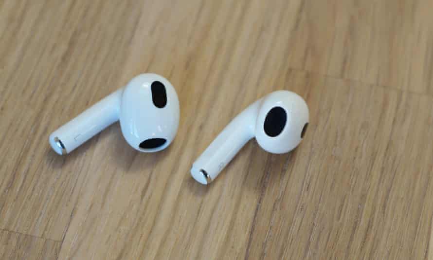 Apple Airpods 3 Review Solid Revamp With Better Fit And Longer Battery Apple The Guardian Apple Airpods 3 Review Solid Revamp With Better Fit And Longer Battery Apple The Guardian