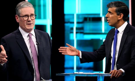 Taxes, NHS, immigration: Starmer and Sunak clash in first election TV debate