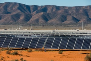 The Bungala solar power plant in South Australia