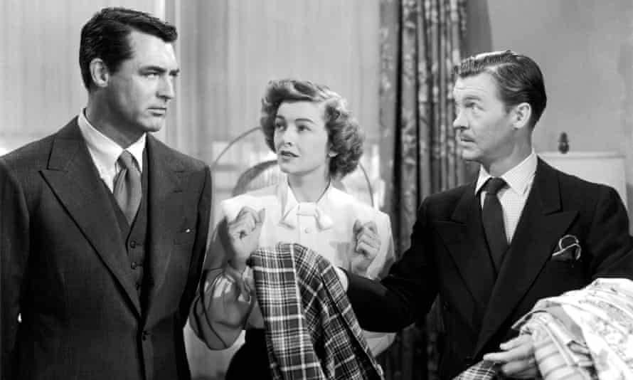 Cary Grant, Myrna Lowe and Dan Tobin in Mr. Blandings Builds His Dream House.
