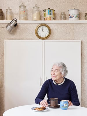 Judith Kerr in her kitchen in south-west London. “In 1962, Barnes was very grotty.’