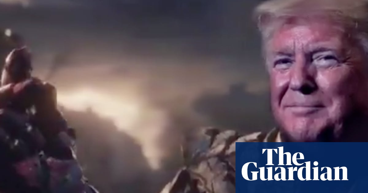 Im inevitable: Trump campaign ad shows president as Avengers villain Thanos