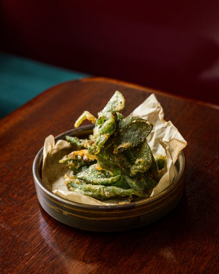 a signature dish that comes drizzled with heather honey.