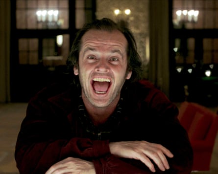 Jack Nicholson in The Shining.