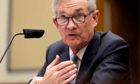 Federal Reserve Chair Jerome Powell said the US job market is ‘very strong’.