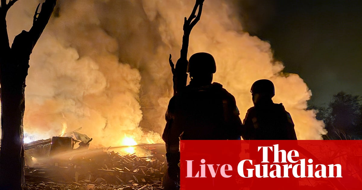 Overnight Russian strikes on Ukraine used North Korean missiles, claims Zelenskyy – Europe live