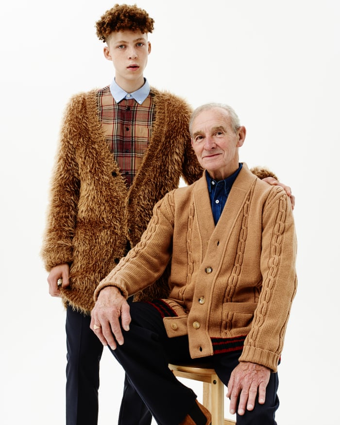 I Was A Snappy Dresser In My Day Models And Grandads Do Cardigan