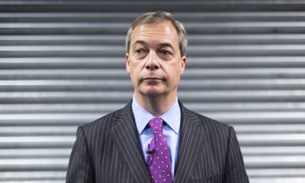 Free pass ... Nigel Farage.