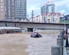 Torrential rain and floods kill at least 25 people in southern and central China – video report