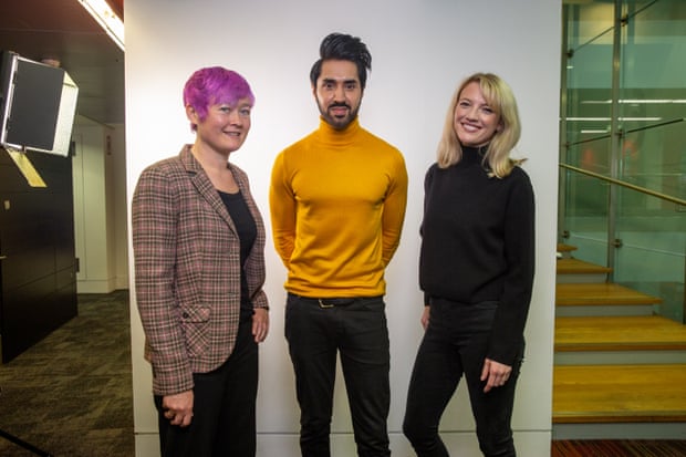 Jo Fidgen, Mobeen Azhar and Emily Webb host the new weekly podcast Lives Less Ordinary.