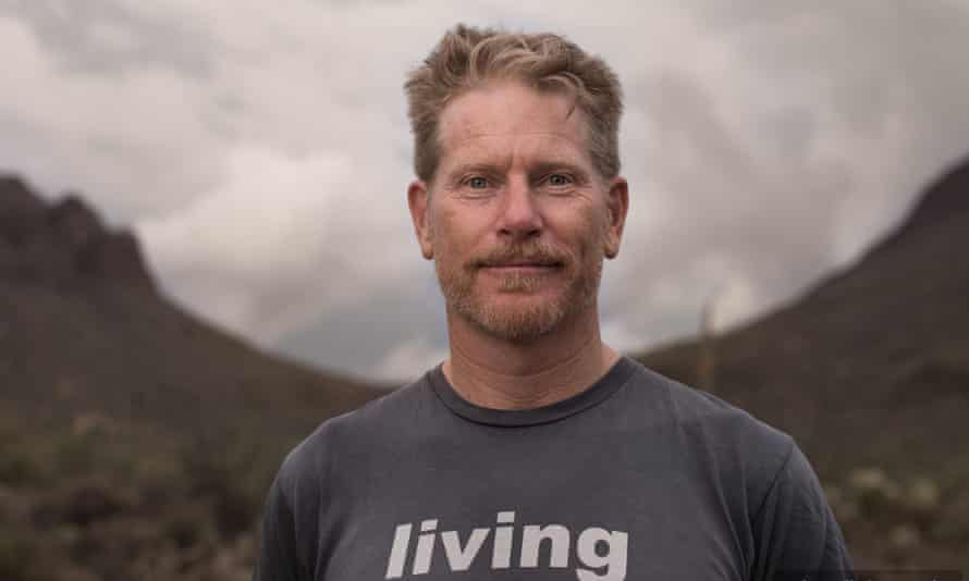 Brad Lancaster is a pioneer of using rain capture techniques at his home in Tucson, Arizona.