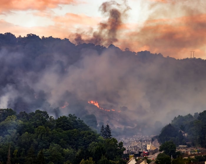 Wildfires rage in parts of France and Spain after record heatwave – video