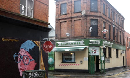 The Sunflower Bar in Belfast, Northern Ireland