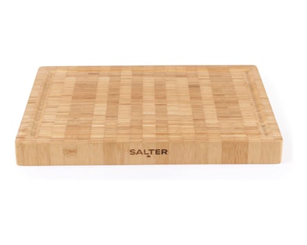 Salter bamboo chopping board