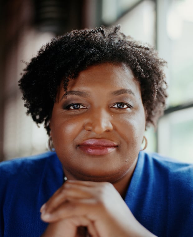 Stacey Abrams in Atlanta on 27 August 2019.
