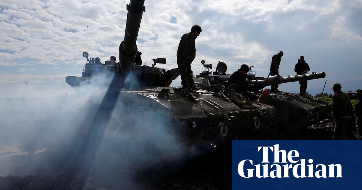 UK to consider suspending arms exports to Israel if Rafah offensive goes ahead | Israel-Gaza war