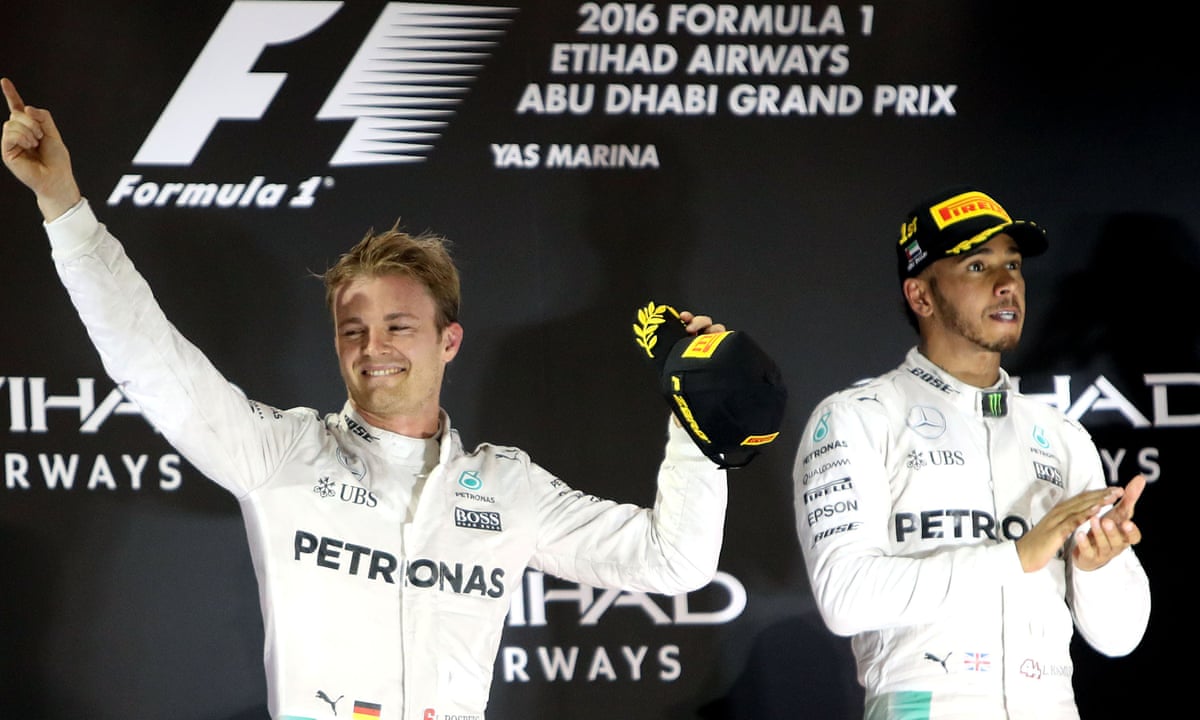 F1 Nico Rosberg Clinches Title As Lewis Hamilton Wins Abu Dhabi Gp As It Happened Sport The Guardian