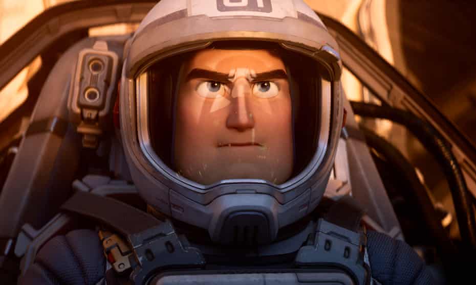 There will be Buzz … Chris Pine voices the Toy Story favourite in Lightyear.