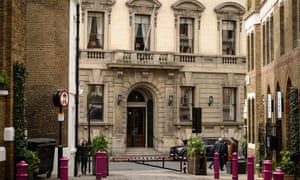 A general view of the exclusive men-only Garrick Club in London (Photograph: Leon Neal/Getty Images)