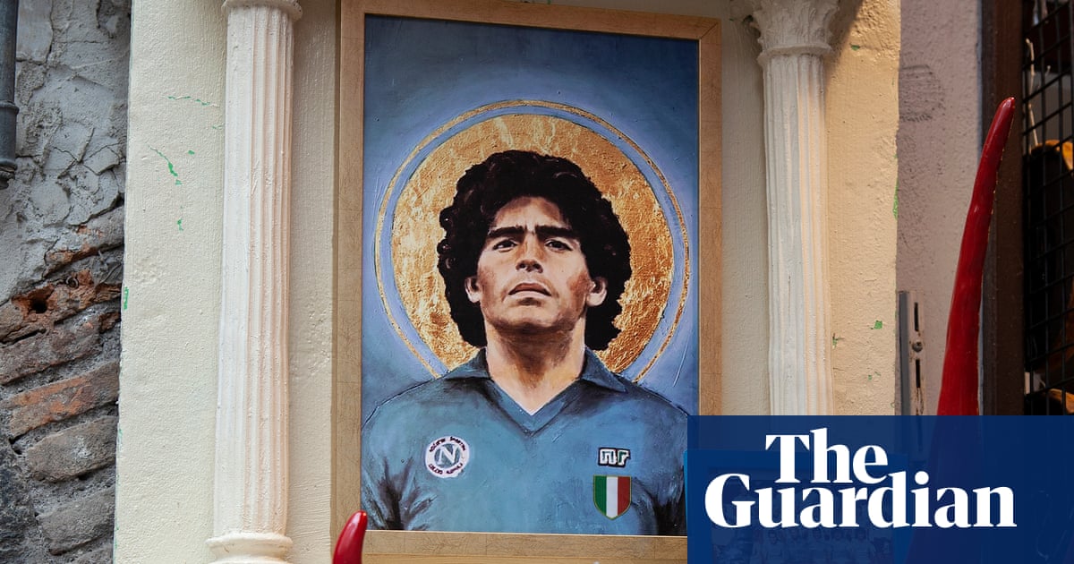 The cult of Diego Maradona – in pictures