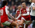 Tottenham host Arsenal in WSL, Premier League, EFL and more – football clockwatch live