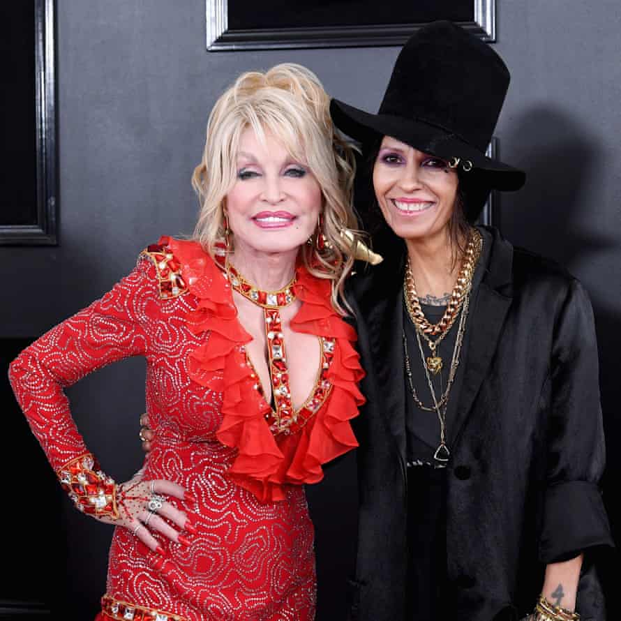 Creative soulmates … with Dolly Parton.