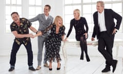 The cast of Cold Feet, one of the series to be shown on BritBox