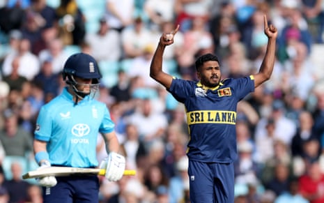England v Sri Lanka: third and deciding men’s one-day cricket international – live