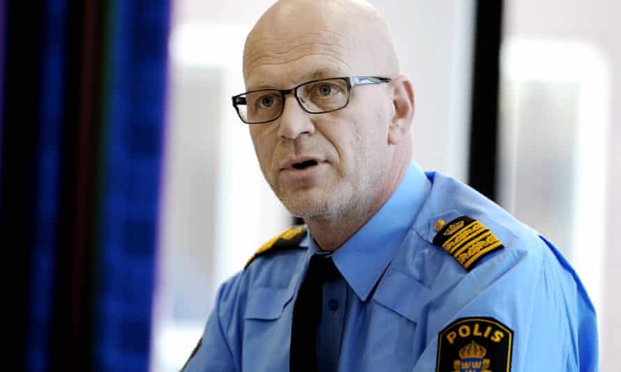 Swedish police chief Erik Nord. ‘We’ve had three murders. It could have been 10.”