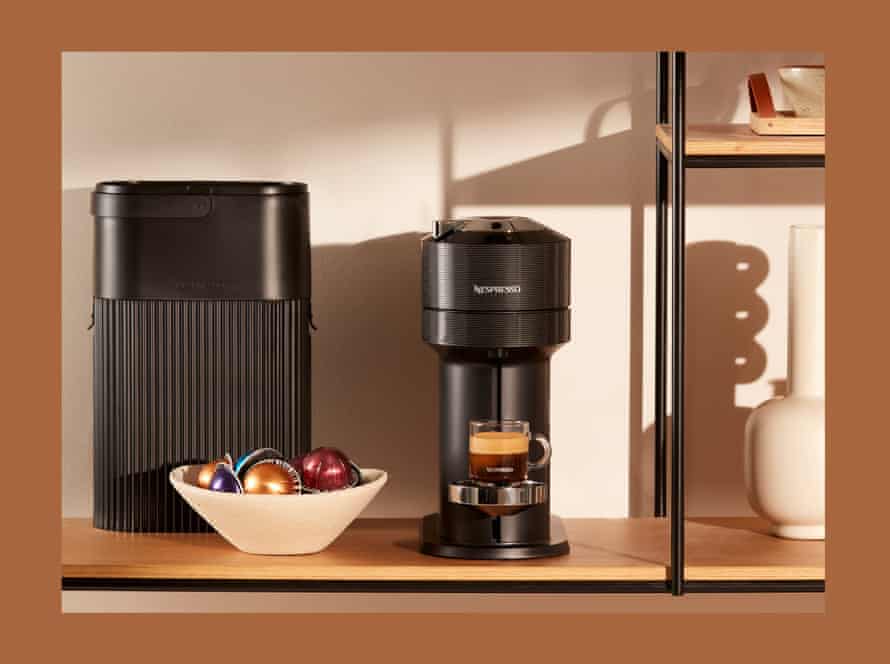 A Nespresso coffee machine