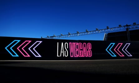 Las Vegas is hosting a Formula 1 race for the first time in more than 40 years.