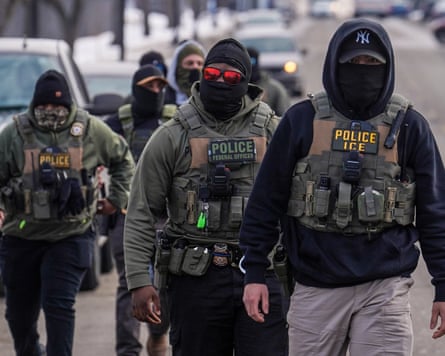 Federal agents in Minneapolis.