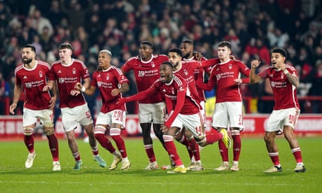 Awoniyi sends Nottingham Forest past Bristol City in FA Cup shootout drama