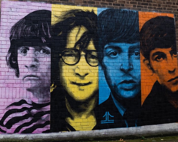 Beatles mural
