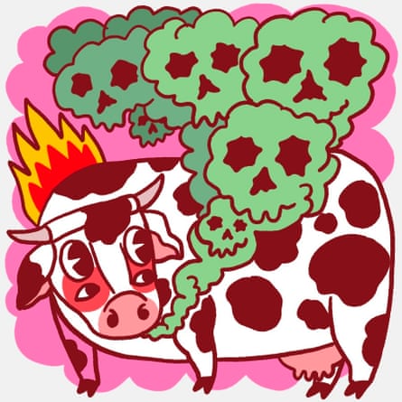 Cow cartoon