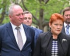 Australia news live: Joyce says he disagrees with Hanson’s anti-Muslim comments; defence to help with Top End flood clean up